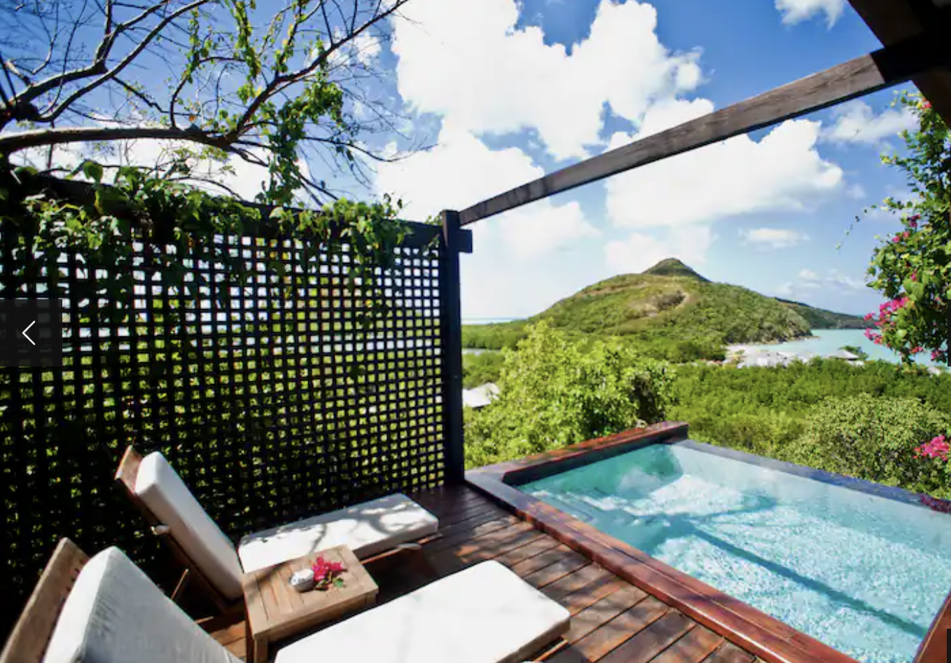 Pool points together with others for aspirational stays like Hermitage Bay in Antigua